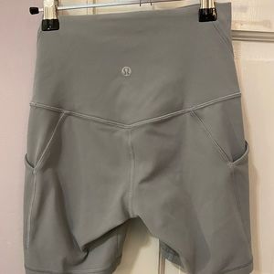 Lululemon Align 4” Biker Shorts w/ pockets